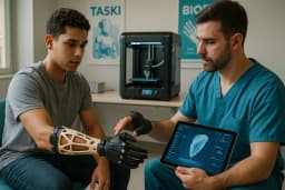 Protesis 3D accesibles en clinicas de Brasil