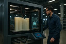 Impresión 3D industrial en acción